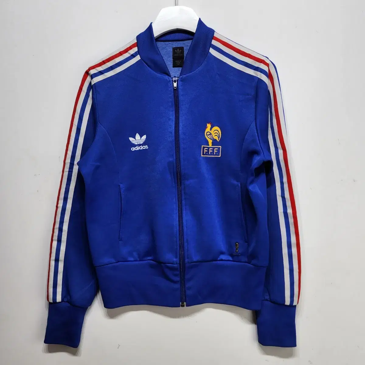 アディダス　adidas　トラックジャケット　トレーニングウェア　フランス代表 00s adidasアディダス トレフォイル FIFA W杯 フランス代表 FFF